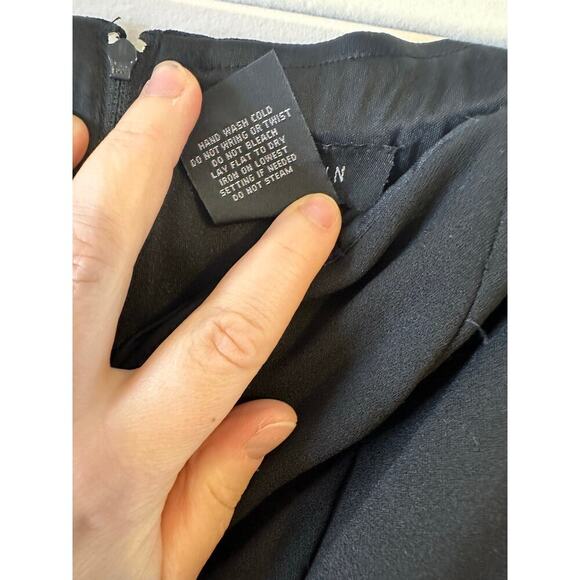 Vintage Y2K B. Darlin Juniors Rose Dark Romantic Goth Embroidered Mini Dress 5/6 - Picture 6 of 8